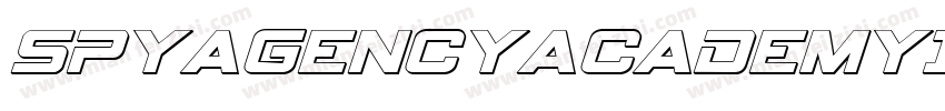 SpyAgencyAcademyItalic字体转换