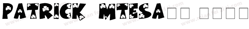 patrickAmtesa字体字体转换
