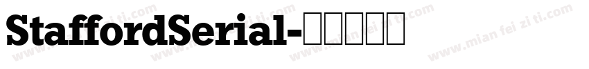 StaffordSerial字体转换
