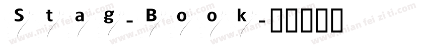 Stag-Book字体转换