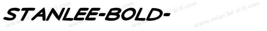 StanLee-Bold字体转换