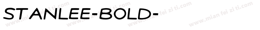 StanLee-Bold字体转换