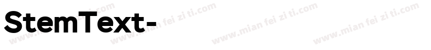 StemText字体转换
