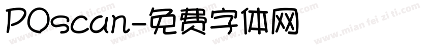 POscan字体转换