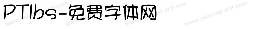 PTlbs字体转换