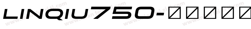 linqiu750字体转换