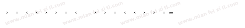 StirlingExtraBold字体转换