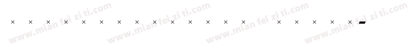 StirlingMediumItalic字体转换