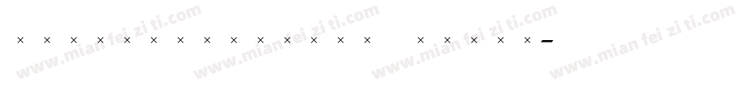 StirlingMediumItalic字体转换
