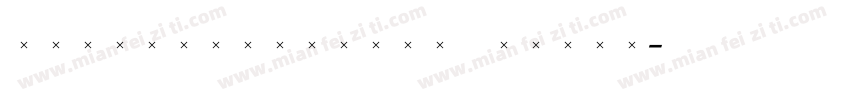 StirlingMediumItalic字体转换