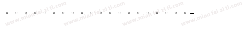 StirlingMediumItalic字体转换