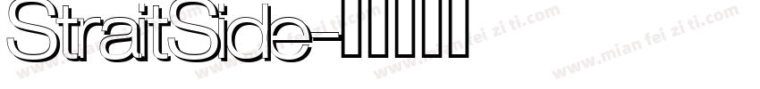 StraitSide字体转换