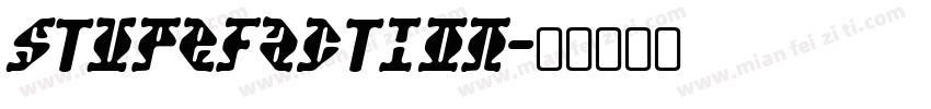 Stupefaction字体转换