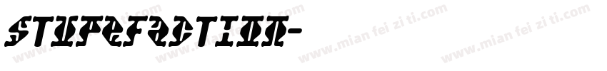 Stupefaction字体转换