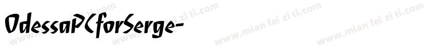 OdessaPCforSerge字体转换