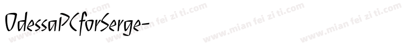 OdessaPCforSerge字体转换