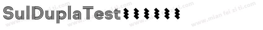 SulDuplaTest字体转换