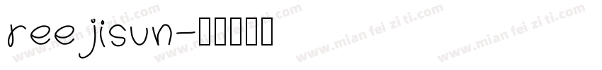 reejisun字体转换