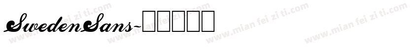 SwedenSans字体转换