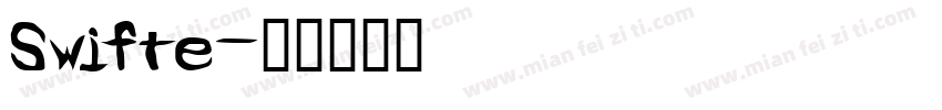 Swifte字体转换