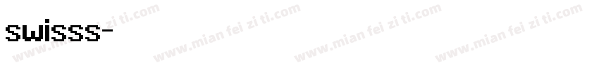 swisss字体转换