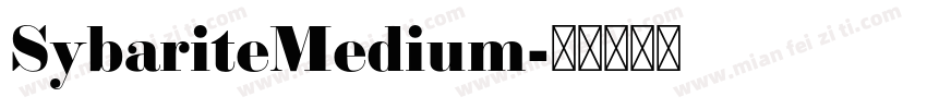 SybariteMedium字体转换