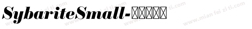 SybariteSmall字体转换