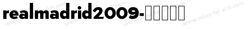 realmadrid2009字体转换