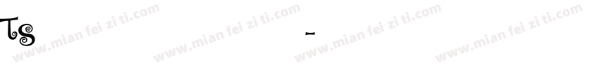 TS丸ゴ体字体转换