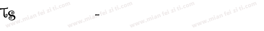 TS明朝字体转换