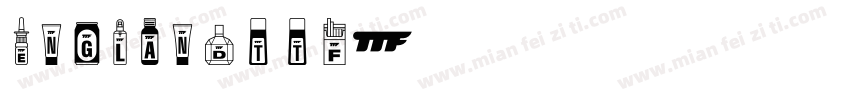 englandttf字体转换