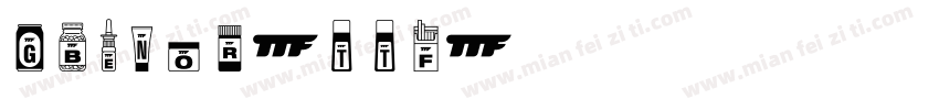 gbenor.ttf字体转换