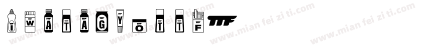 iwatagyottf字体转换