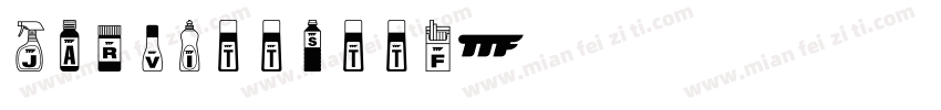 jarvittsttf字体转换