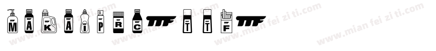 makaiprc.ttf字体转换