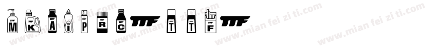 mkaiprc.ttf字体转换