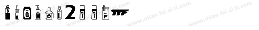 segmdl2ttf字体转换