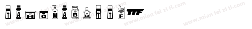 tahomabdttf字体转换