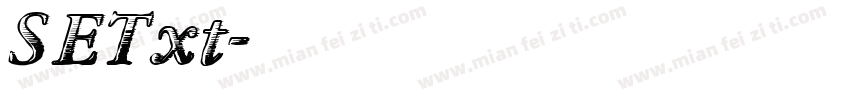 SETxt字体转换