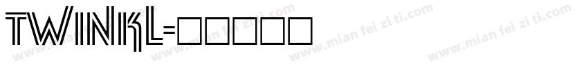 TWINKL字体转换