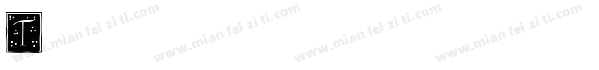 Tagliente字体转换