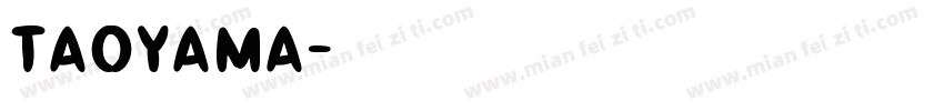 taoyama字体转换