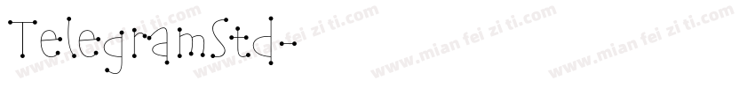 TelegramStd字体转换