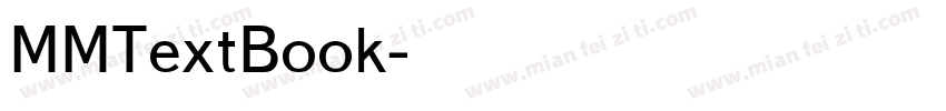 MMTextBook字体转换