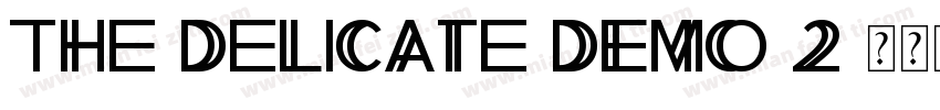 The-Delicate-DEMO-2字体转换
