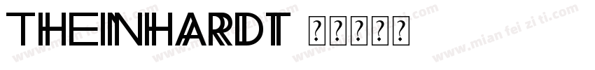 Theinhardt字体转换