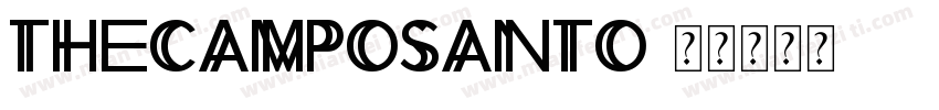 thecamposanto字体转换