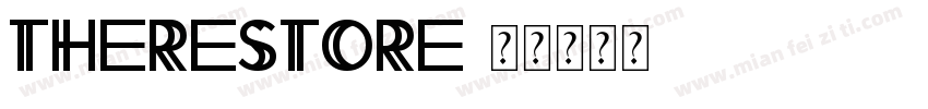 therestore字体转换