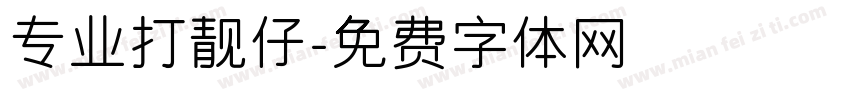 专业打靓仔字体转换