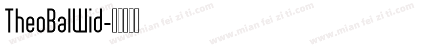 TheoBalWid字体转换